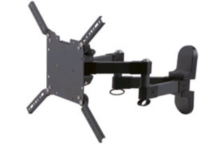 Кронштейн Kromax PIXIS-M для ТВ 26"-55",настенный, 4 ст. наклон, до 35 кг, серый