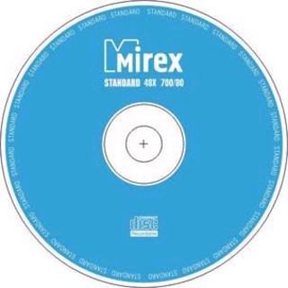 Диск CD-R Mirex STANDART 700 Мб 48X bulk по 100 шт