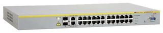 Коммутатор Allied Telesis (AT-8000S/24POE) 24Port POE Stackable Managed 2*10/100/1000T/SFP Combo