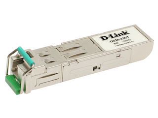 Модуль Dlink DEM-330T/10/B1A 1-t mini-GBIC 1000Base-LX SMF WDM SFP Tranceiver (up to 10km) уп.10шт