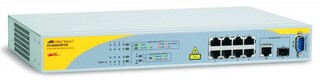 Коммутатор Allied Telesis (AT-8000/8POE) 8 Port POE Managed Fast Eth+One 10/100/1000T/ SFP Combo
