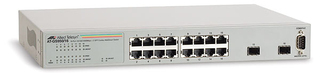 Коммутатор Allied Telesis (AT-GS950/16) 16 port 10/100/1000TX WebSmart with 2 SFP bays
