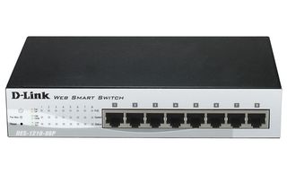 Коммутатор D-Link DES-1210-10/ME WEB Smart III  8 ports 10/100Mbps and 2 Combo 10/100/1000BASE-T/SFP