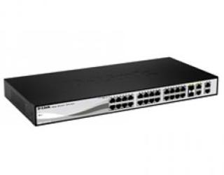 Коммутатор D-Link DES-1210-28/ME/B2A  24x10/100 & 2x10/100/1000 2 combo10/100/1000BASE-T/SFP