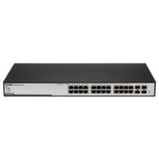 Коммутатор D-Link DGS-1210-28/B1A  24x10/100/1000Base-T 4 порта SFP функцией энергосбережения