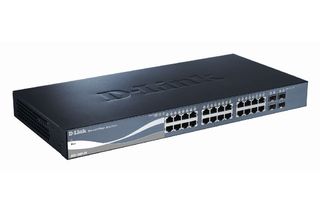 Коммутатор D-Link DGS-1500-28 24 порта Ethernet 10/100/1000 Мбит/сек и 4 ports 100/1000 SFP
