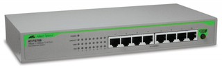 Коммутатор Allied Telesis (AT-FS708) 8-port 10/100Mbps Unmanaged rack-mountable metal chassis