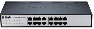 Коммутатор D-Link DES-1100-16 L2 Smart 16x10BASE-T/100BASE-TX портов
