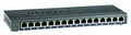 Коммутатор Netgear (GS116E-100PES) Prosafe Plus 16-port 10/100/1000Mbps, ext. power supply