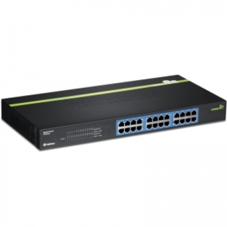 Коммутатор TRENDnet TEG-S24G  24-портовый гигабитный GREENnet монтаж в стойку
