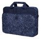 Сумка для ноутбука Continent CC-032 Синяя с рисунком нейлон 15.6'' (внутр. 40х31х4.5)