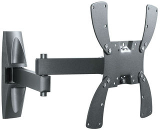 Кронштейн Holder LCDS-5046 черный глянец для ТВ 10-40" +15° поворот 350° (до 30кг)