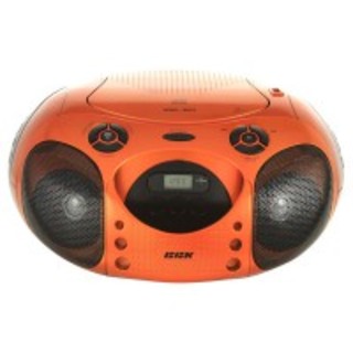 Аудиомагнитола BBK BX110U красный с черным