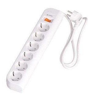 Сетевой фильтр Belkin 6-outlet. 1.0м cord (F9E600en1M)
