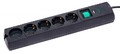 Сетевой фильтр MOST LRG-USB 5 розеток 1.7m черный