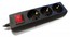 Удлинитель универсальный PC PET 5м 3 розетки чёрный AP02001K-5-BK