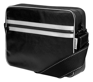 Сумка для ноутбука Continent CC063 искусственная кожа 13" (внутр. 32x23x3.5sm) White/Black