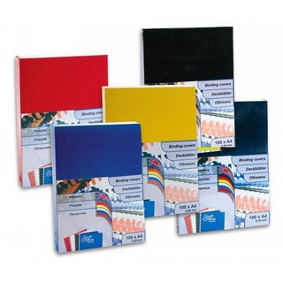 Обложки для переплёта Office Kit (СBRA400230) картон А4 Кожа, темно-коричневые 230 г/м2, 100 шт