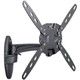 Кронштейн Holder LCDS-5025 черный глянец для TB 26-47" настенный, +15/-25°, поворот 270° (до 50кг)