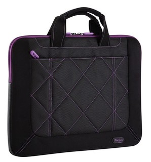 Сумка для ноутбука Targus TSS58601EU-50 14.1" SlipCase black/purple