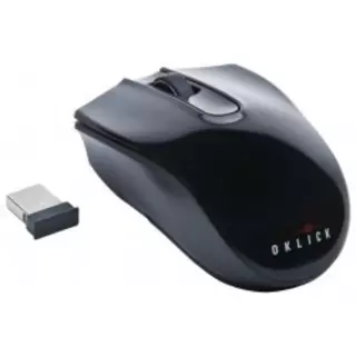 Беспроводная мышь Oklick 565SW Black/Silver Cordless Optical 800DPI 3Butt Nano receiver USB