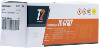 Тонер картридж T2 TC-C718Y (718Y) желтый для Canon i-SENSYS LBP7200Cdn (2 800 стр)