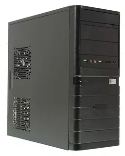 Корпус FORMULA FN-241P black 450W ATX SECC 2*USB audio 80mm fan