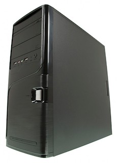 Корпус FORMULA FN-337P black 450W ATX SECC 2*USB audio 80mm fan