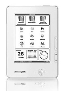 Электронная книга PocketBook Pro 6" 602 белый (WiFi,Bluetooth)