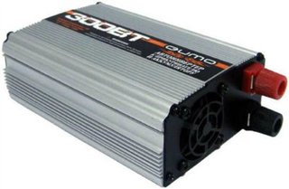 Автоинвертор (розетка в авто) Qumo 12>220v/300W в прикуриватель, USB выход, система защиты