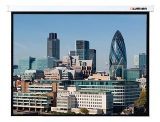 Экран Lumien Master Control  LMC-100125 220x220 см Matte White FiberGlass,  с электроприводом