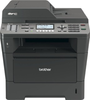 МФУ Brother лазерный MFC8520DN A4 (принтер/сканер/копир/факс) печать/копир 36стр/мин сеть дуплекс