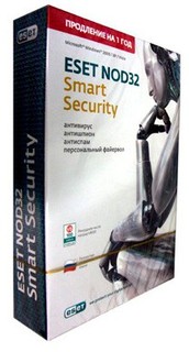 ПО ESET NOD32 Smart Security - продление лицензии на 1 год (NOD32-ESS-RN-BOX-1-1)