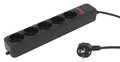 Сетевой фильтр PC PET 1.8м 5 розеток чёрный AP01006-1.8-B