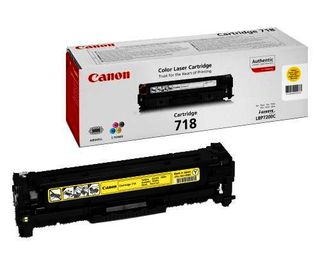 Тонер картридж Canon 2659B002 718Y желтый для LBP7200, MF8330/8350 (2900 стр.)