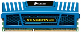 Память DDR3 4096Mb 1600MHz Corsair (CMZ4GX3M1A1600C9B) DIMM RTL 1x4GB 9-9-9-24
