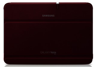 Чехол-книжка Samsung Note 10.1/N8000 PU+plastic(EFC-1G2NRECSTD) красный