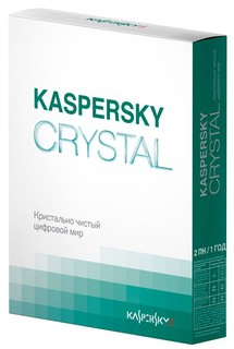 ПО Kaspersky CRYSTAL Russian Edition 2-Desktop 1 year Base Box (KL1901RBBFS)