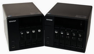 Сетвой накопитель Qnap TS-412U 4 отсека для HDD Marvell 1.2 ГГц стоечное исполнение