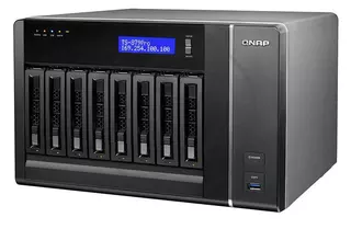 Система хранения Qnap TS-1079 Pro RAID накопитель с 10-ю отсеками для HDD Intel Core i3-2120 3.3 ГГц