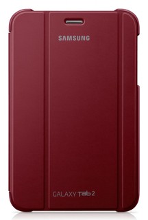 Чехол-книжка Samsung Tab 2 7.0/P3100 PU+plastic (EFC-1G5SRECSTD) красный