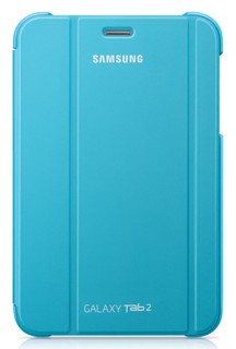 Чехол-книжка Samsung Tab 2 7.0/P31XX PU+plastic (EFC-1G5SLECSTD)светло-синий
