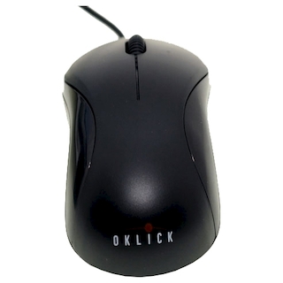Мышь Oklick 115S for Notebooks Black Optical 1000DPI USB New Package