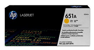 Тонер картридж HP CE342A № 651A желтый LJ 700 Color MFP 775 (16 000 стр)