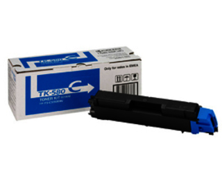 Тонер картридж Kyocera TK-580C голубой, для FS-C5150DN (2 800 стр) 1T02KTCNL0