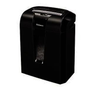 Шредер Fellowes PowerShred 63Cb, (секр. 3/P-3, 4х50мм,10лст.,19лтр.Уничт.скобы,пл.карты,скрепки)