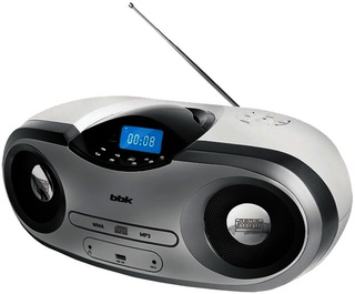 Аудиомагнитола BBK BX517U черный металлик