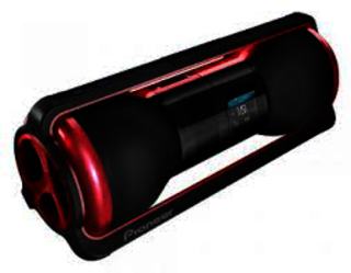 Аудиомагнитола Pioneer STZ-D10Z-R красный