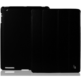 Чехол JisonCase для iPad 3 new / iPad 4 (черный)