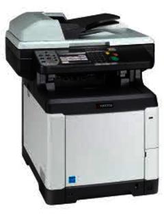 МФУ Kyocera лазерный цветной FS-C2526MFP A4 26стр копир/принтер/сканер USB 2.0 дуплекс сеть ADF